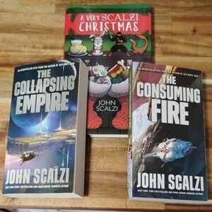John Scalzi | The Collapsing Empire, The Consuming Fire & A Very Scalzi Xmas